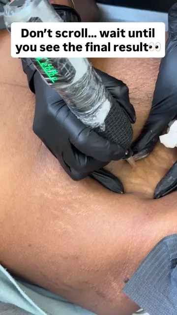 Camouflage session, step by step